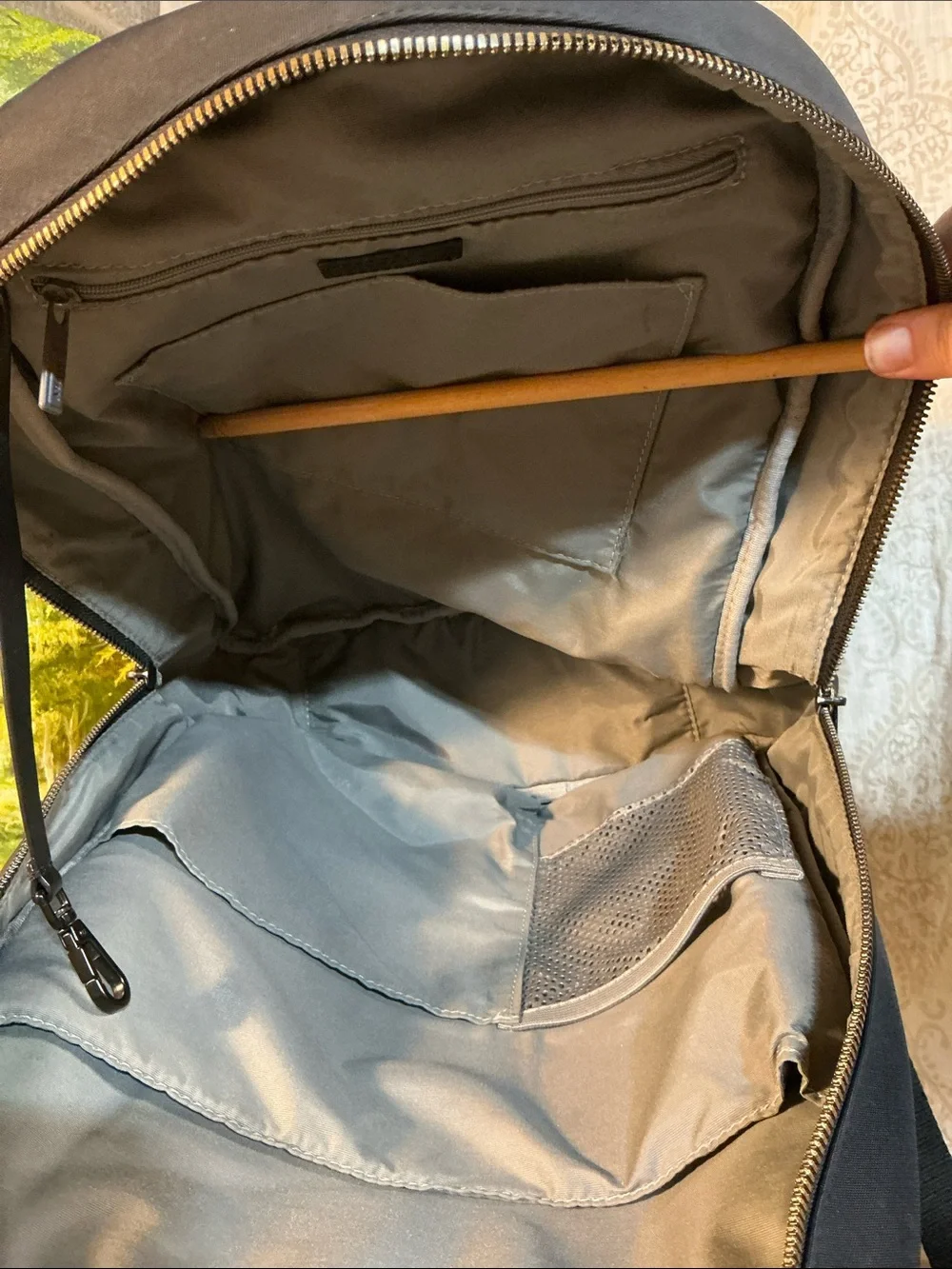Away Black Minimalist Backpack for Men